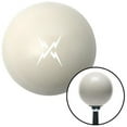 thumbnail image 1 of White Lightning Crossed Ivory Shift Knob with M16 x 1.5 Insert Shifter Auto Manual Brody, 1 of 1