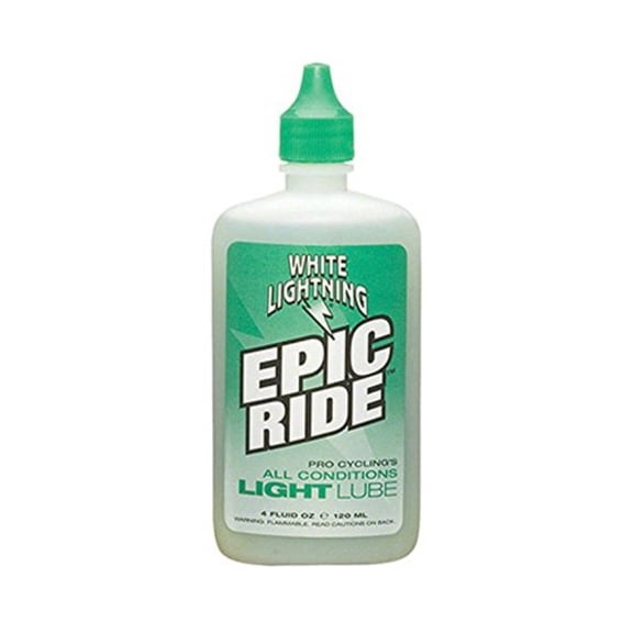White Lightning Epic Ride Bike Chain Lube - 4 fl oz, Drip