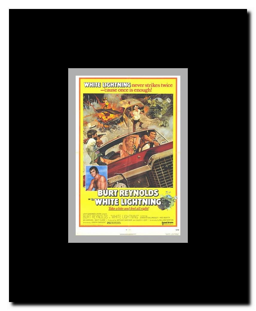 White Lightning Framed Movie Poster