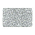 thumbnail image 1 of White Lightning Glitter Front Door Mat, Indoor Mats for Bedroom Bathroom Kitchen, Floor Mat Non-Slip, Soft Carpet Floor Cover Machine Washable Entryway Mat - 20x31.5in, 1 of 5