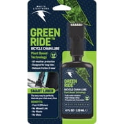 White Lightning Green Ride Bike Chain Lubricant with Smart Luber 4oz - 1 Count