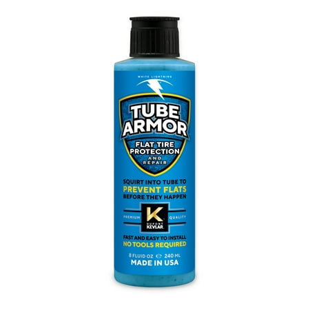 White Lightning Tube Armor 8oz Flat Tire Prevention and Repair