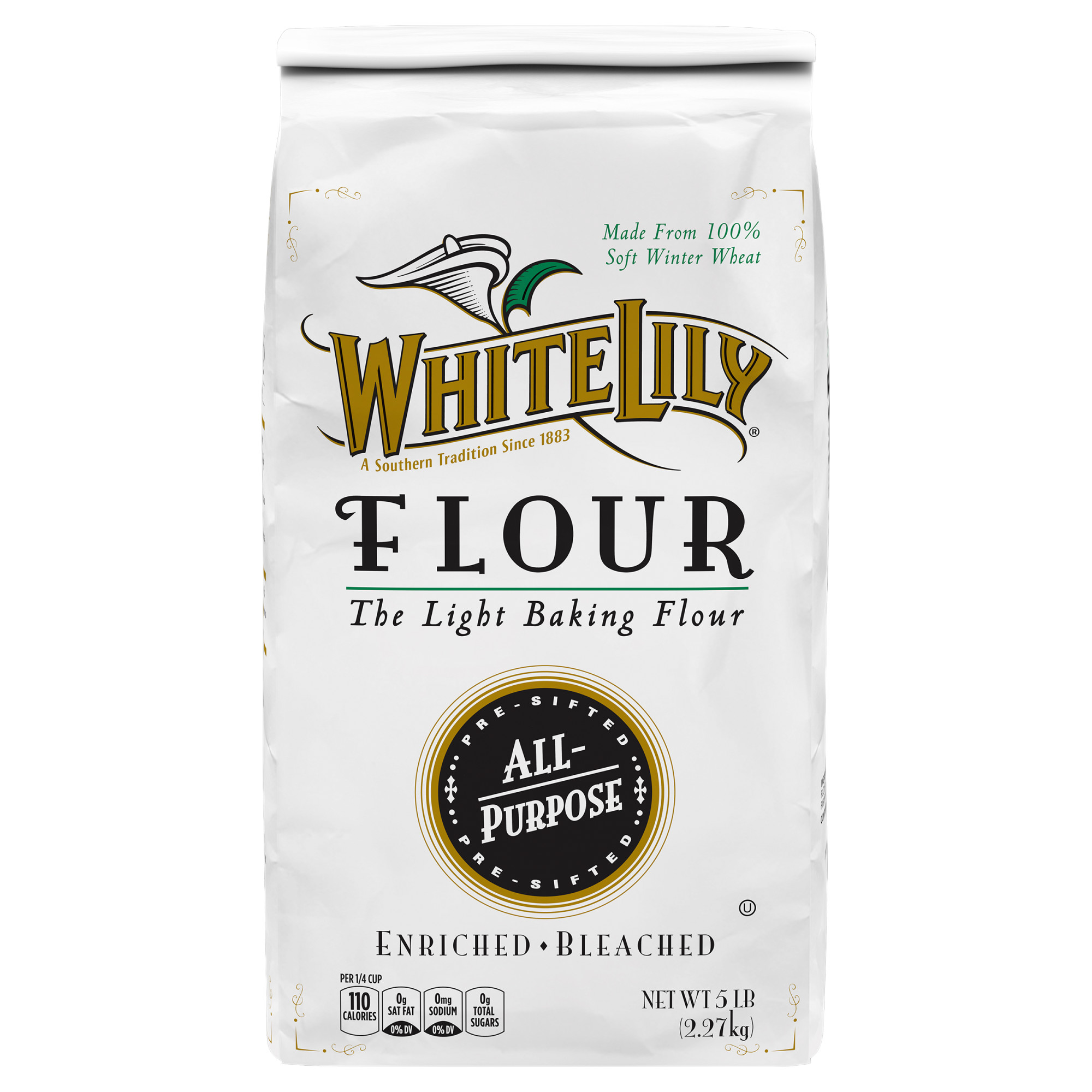 White Lily All Purpose Flour, 5 lb Bag - image 1 of 8