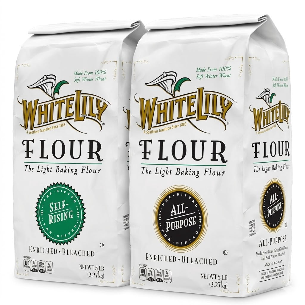 White Lily Baking Flour , 5 lb & All Purpose Flour & 5 lb Self Rising Flour  Bundle for Biscuits, Cakes, Bread & Everyday Baking 10LB NET Weight -  Walmart.com