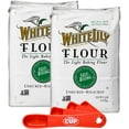 thumbnail image 1 of White Lily Self Rising, Enriched, Bleached Flour, 5 lb Bag (Pack of 2) By The Cup Swivel Spoons, 1 of 9