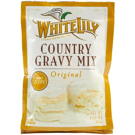 White Lily Original Country Gravy Mix, 2.25 oz Envelope