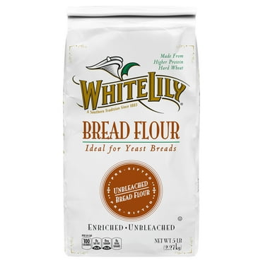 White Lily Bread Flour, 5 lb Bag