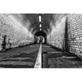 thumbnail image 1 of White Line Down The Middle of A Dirty Worn Pedestrian & Cycling Tunnel - York Yorkshire England Poster Print by John Short - 38 x 24 - Large, 1 of 1
