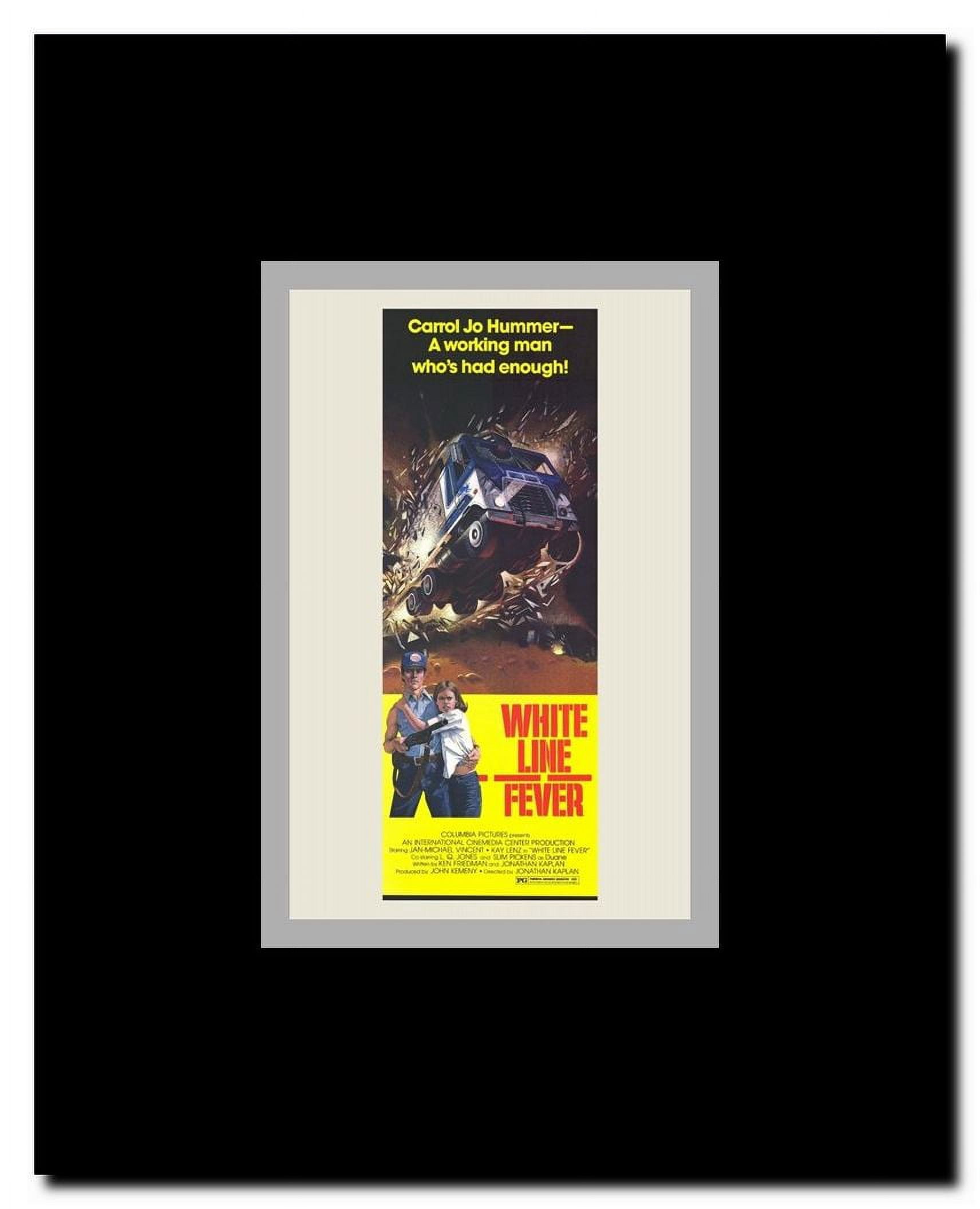 White Line Fever Framed Movie Poster