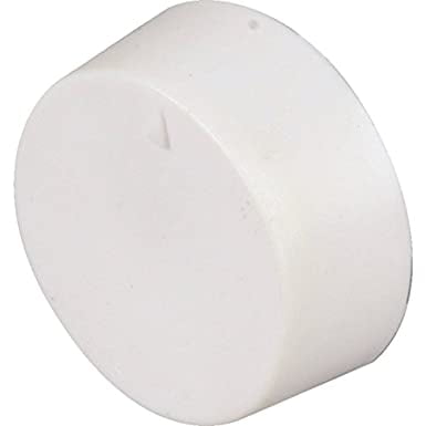 White Line Volt Thermostat Knob - Use with Our White Single or Double Pole Cover for Old Style S22 D22 - HVAC