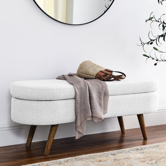 White Linen Material | Multi - functional Use in Various Rooms | Strong Frame to Resist Abrasion