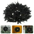 thumbnail image 1 of DRAFIDEEP 1Pcs Gothic Black  Wreath Circular For Indoor Party And Home Decor, 1 of 8