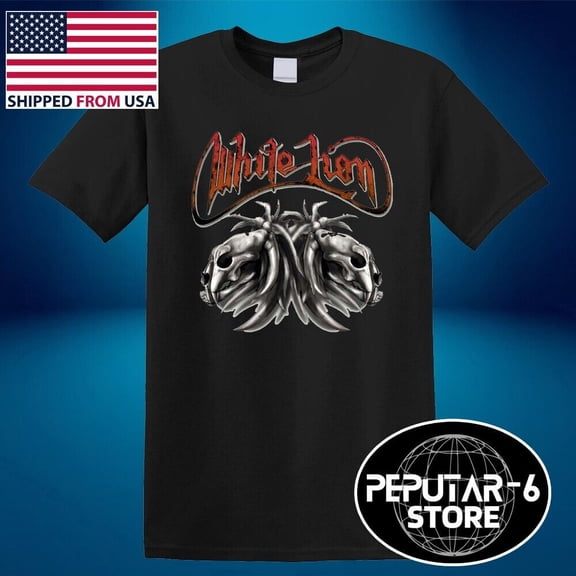White Lion Men's Black Size S-5XL