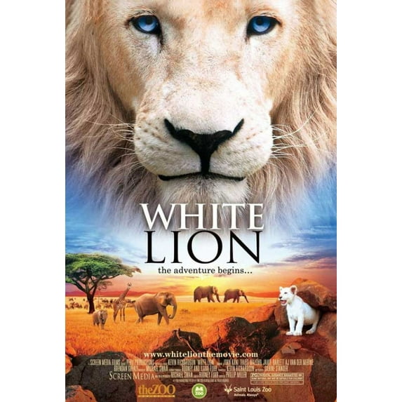 White Lion Movie Poster (11 x 17)
