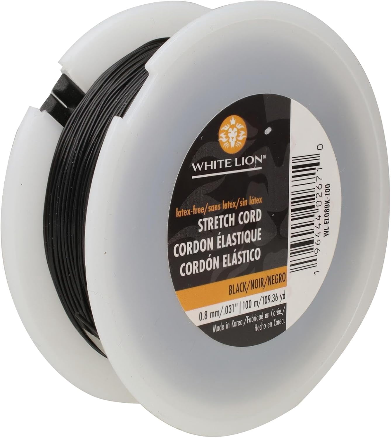 White Lion Stretch Cord – Very Strong, Consistency in Cord, Keeps Form ...