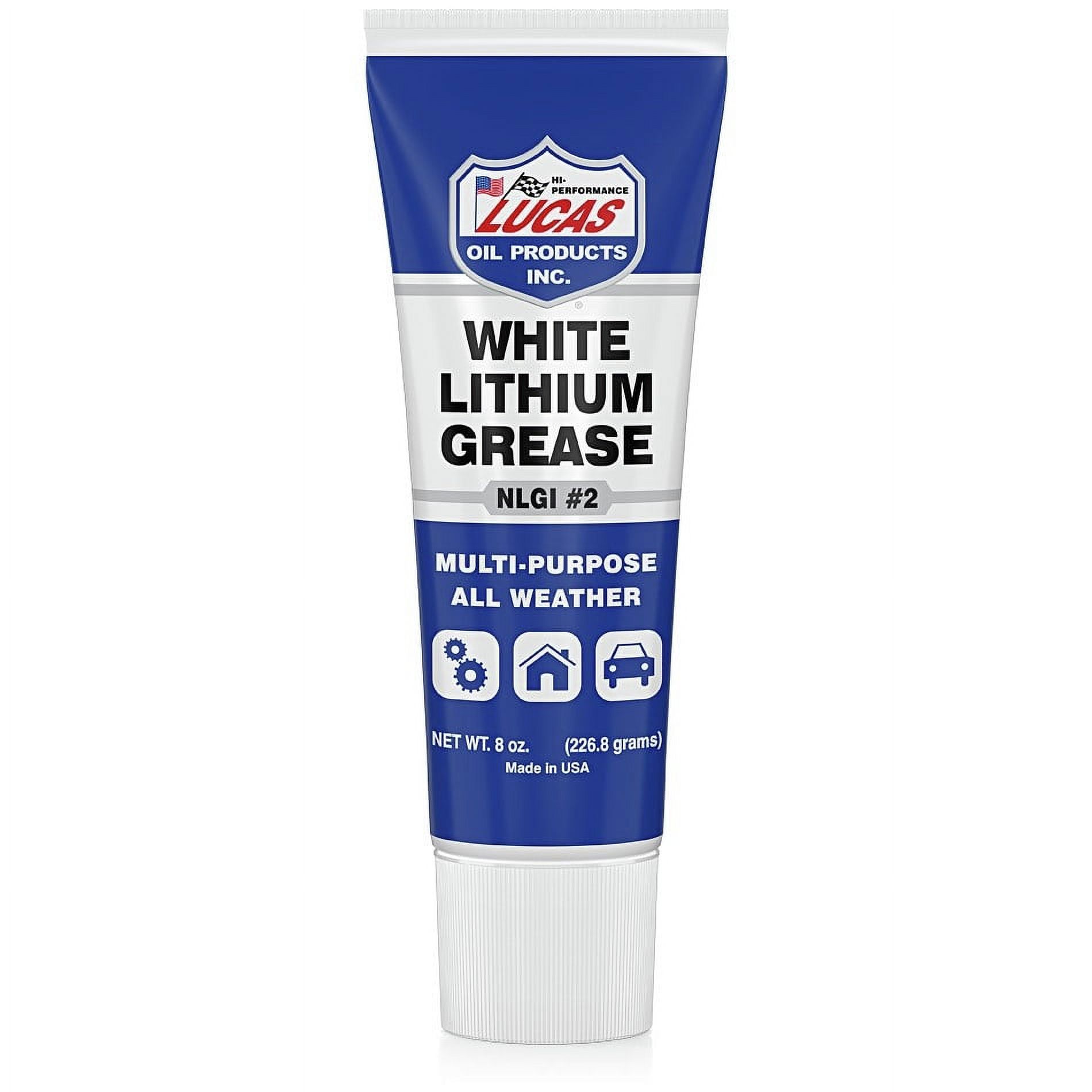 White Lithium Grease 8 Ounce Tube - image 1 of 6