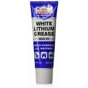 White Lithium Grease 8 Ounce Tube