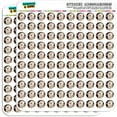 thumbnail image 1 of White Llama 200 1/2" (0.5") Planner Calendar Scrapbooking Crafting Stickers, 1 of 2