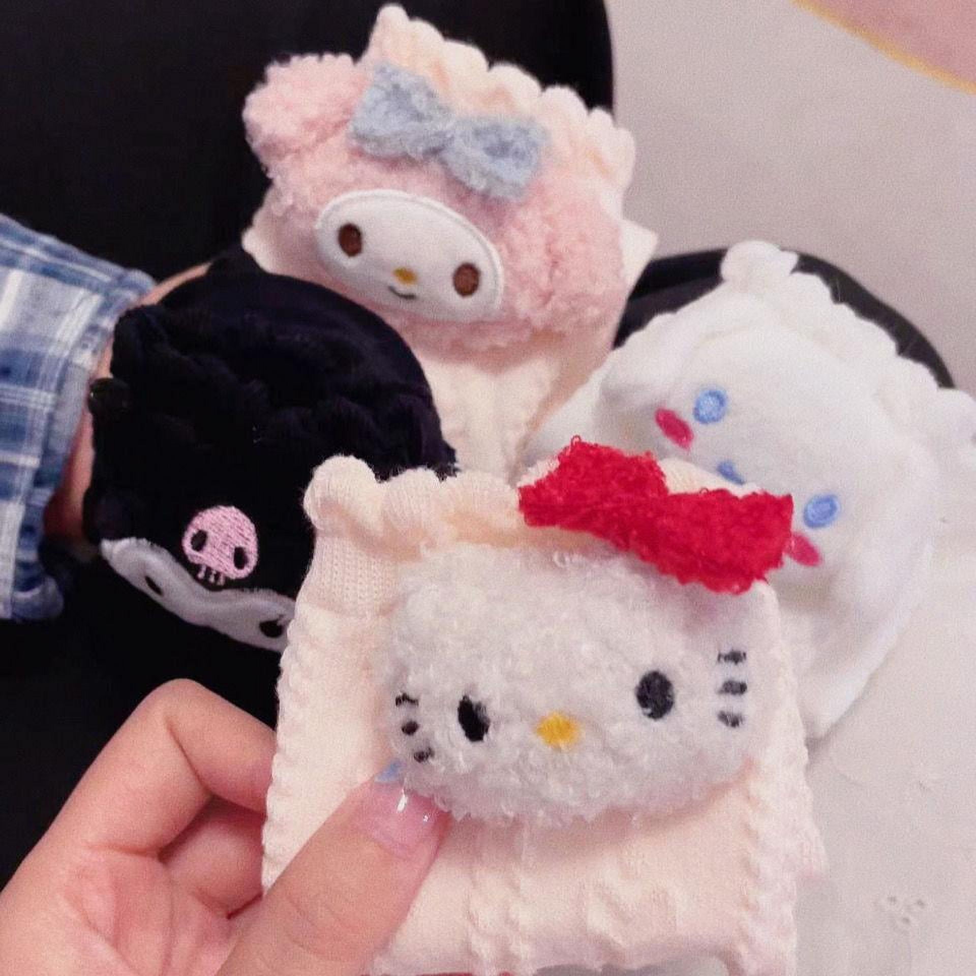 White Lolita JK Sanrio kitty cat socks female 2024 new ins jade