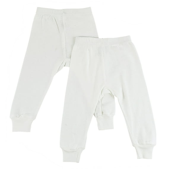 White Long Pants - 2 Pack