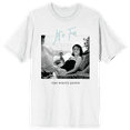 thumbnail image 1 of White Lotus Lucia Greco Let's Fun Crew Neck Short Sleeve White Adult T-shirt-5XLB, 1 of 4