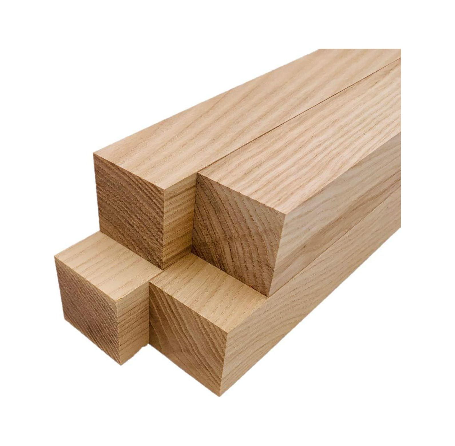 White Lumber Square Turning Blanks (4pc) (2" x 2" x 24")