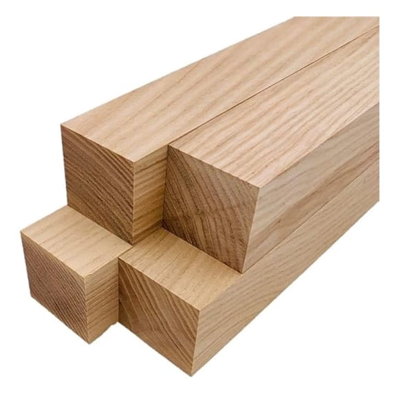 White Lumber Turning Blanks (4 Pieces) (2" x 2" x 18)