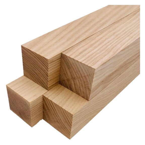 White Lumber Turning Blanks (4 Pieces) (2" x 2" x 18)