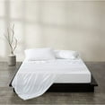 thumbnail image 1 of White Luxury Extra Soft Deep Pocket Fresh Breathable Sheet Set Twin - White, 1 of 5