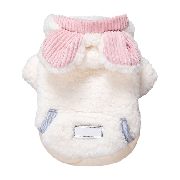 White M Dog Clothing Vest, Two-Legged Down Jacket For Small Dogs With Windproof Fabric, Zipper Design For Winter Warmth, Outdoor Activities, 9.84X7.87X1.97In, 0.24Lb