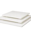White MDF Square 9mm Thickness Cake Boards Footed 55 CM X 55 CM, 21,7 X 21,7 INCHES