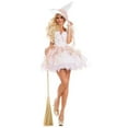 thumbnail image 1 of White Magic Witch Adult Costume - Large, 1 of 2