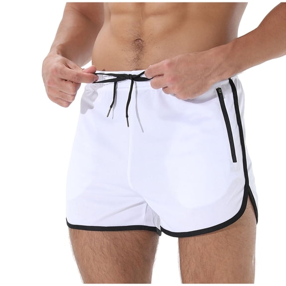 White Man Pleated Fishnet Mesh Paperbag Straight Leg Plain Pants Shorts for Mens Track Gym Casual Jogger Fall Summer Pants Zip Up 2026 Clothes Country Concert M