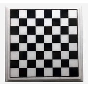 White Marble Chess Board Handmade Mosaic Arts