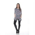 thumbnail image 1 of White Mark 1301-86-L Women Maji Tunic - Light Blue - Large, 1 of 1