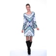 thumbnail image 1 of White Mark 809-003-H-232-S Womens Isabelle Dress, Green - Small, 1 of 1