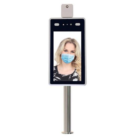 White Mark Thermometer Face Recognition Thermometer Contactless Temperature Scanner