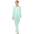 thumbnail image 1 of White Mark Women's 2 Piece Lounge Set, 1 of 5