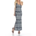 thumbnail image 1 of White Mark Women's Animal Print Nila Maxi Dress, 1 of 3