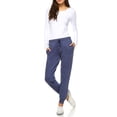 thumbnail image 1 of White Mark Women's Athleisure Fleece Jogger Pants, 1 of 5