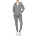 thumbnail image 1 of White Mark Women's Burnout Jogger Set, 1 of 7