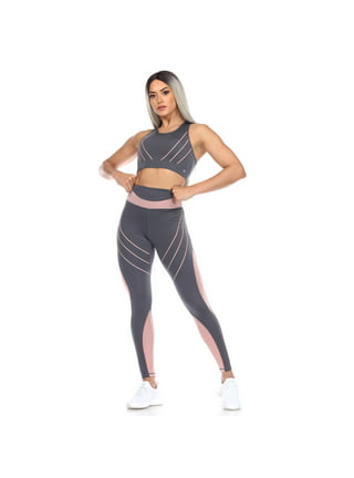Women's Fashionable Sports Bra And Leggings Set And Bare Sensation Tights  Set for Women : : Clothing, Shoes & Accessories