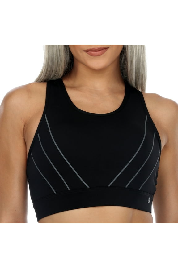 Women's Cut Out Back Mesh Sports Bra