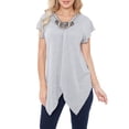 thumbnail image 1 of White Mark Women's Embellished Top, 1 of 2