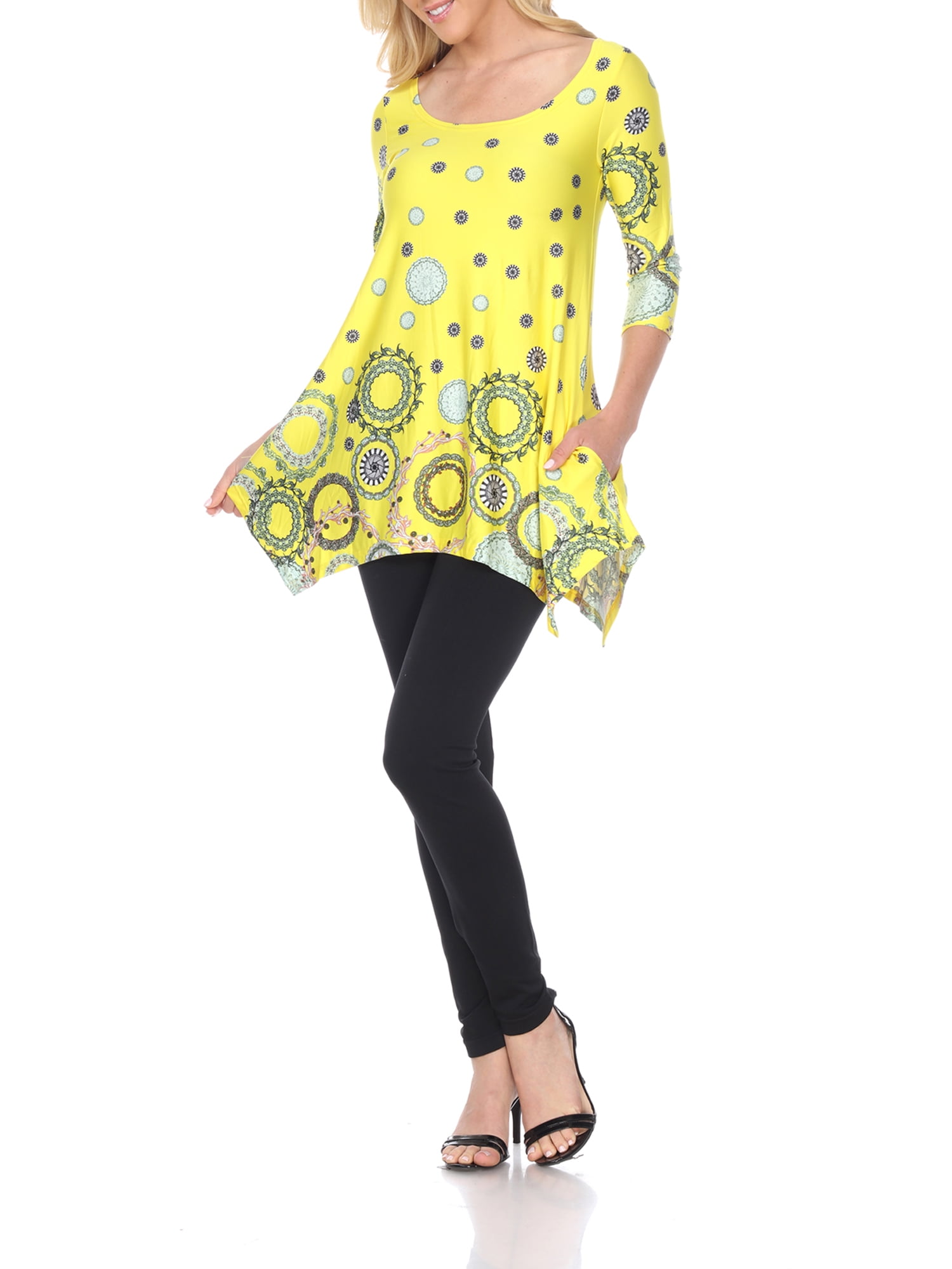 White Mark Women's Erie Tunic Top
