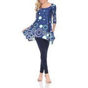 White Mark Women's Erie Tunic Top