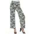 thumbnail image 1 of White Mark Women's Floral Paisley Palazzo Pants, 1 of 6