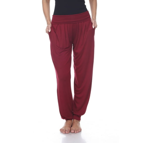 White Mark Women's Harem Pants