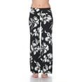 thumbnail image 1 of White Mark Women's Hawaiian Flower Palazzo Pants, 1 of 2