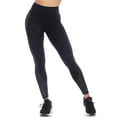 thumbnail image 1 of White Mark Women's High-Waist Mesh Activewear Sports Leggings, 1 of 5
